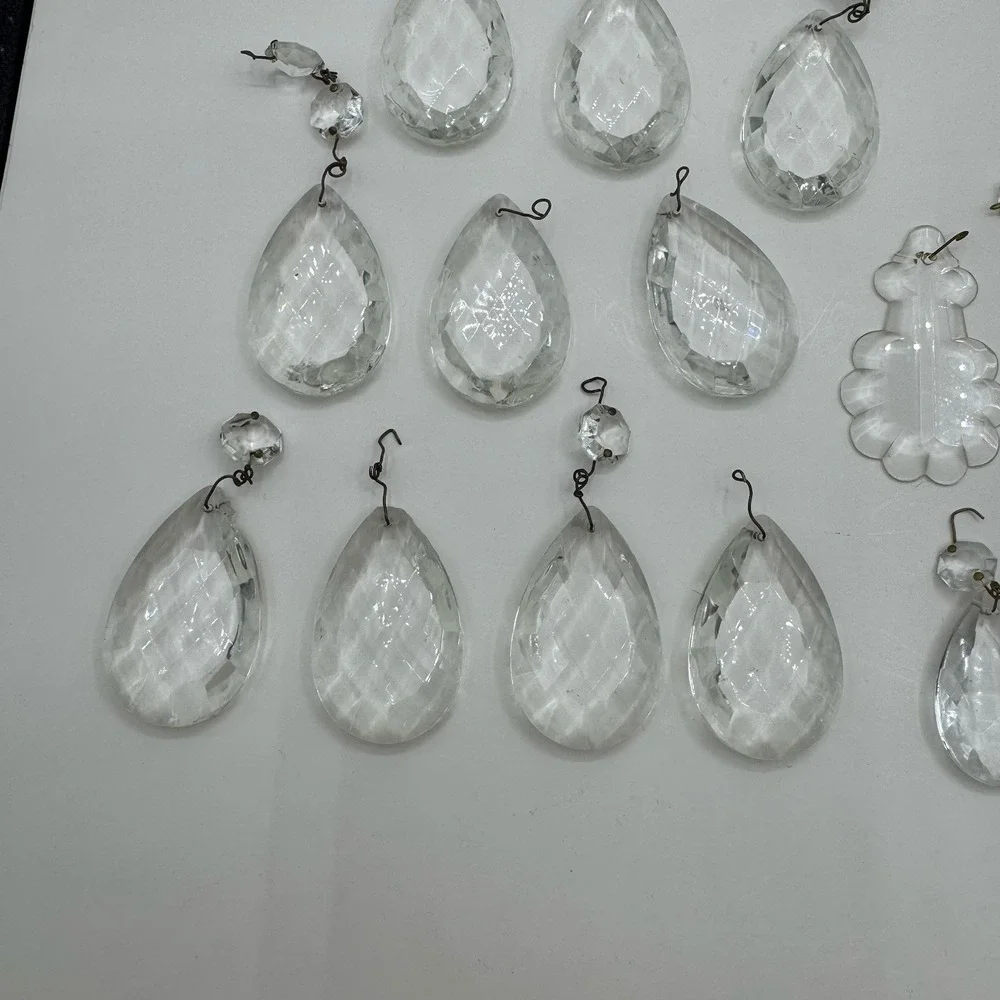 LOT OF 19 Vintage Glass FRENCH PENDALOGUE 2